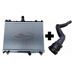 رديتر ماء + لي رديتر علوي بيجو 508 Radiator Water upper