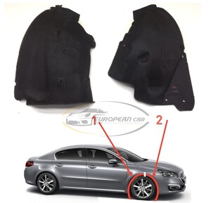 بطانة كفر امامي يمين بيجو 508 Fender Liner Peugeot Right