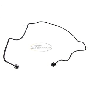 Lower radiator reservoir hose