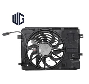 Radiator cooling fan without sensor