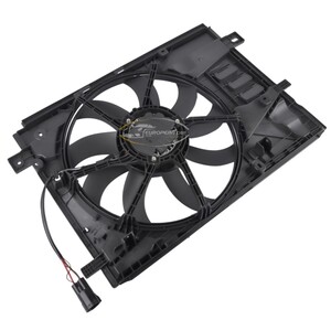 Radiator cooling fan without sensor