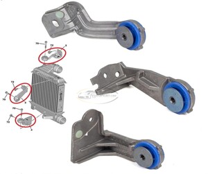 قواعد تثبيت مبرد تورربو Intercooler Bracket